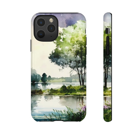 Summer Day by the Lake - Impact Resistant Phone Case
